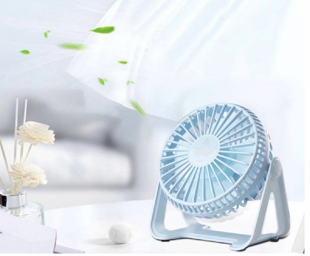 Clover portable stand fan air cooling usb rechargeable minifans with clip Desktop table Home Office